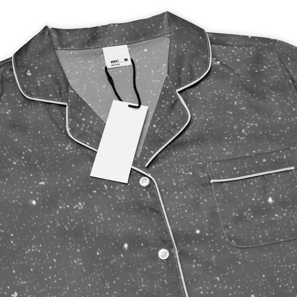 Stardust Slate on Women's Short Sleeve Pajama Top — Product details