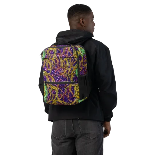 Violet Gilded Maze on a Utility Backpack