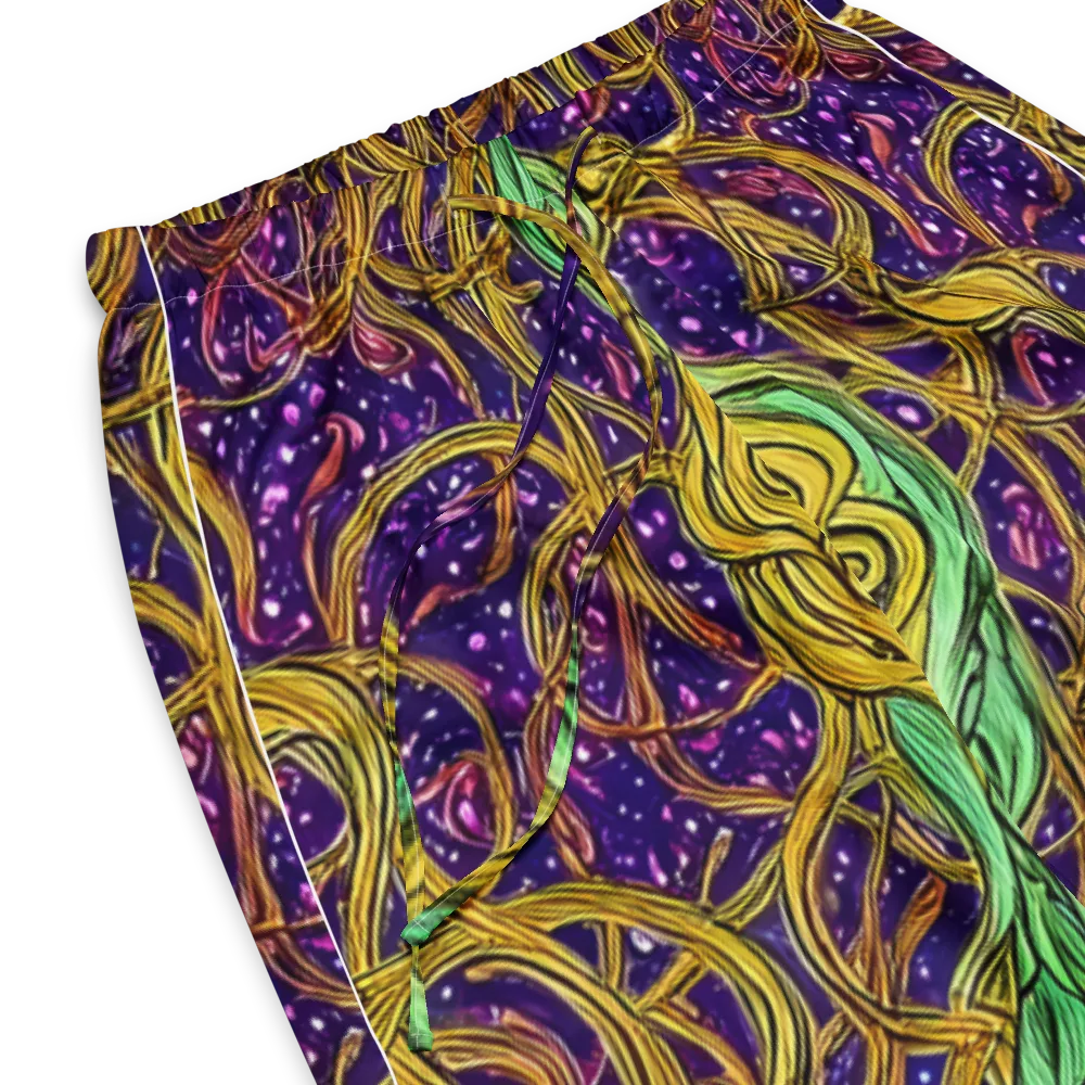 Violet Gilded Maze on Women's Pajama Pants — Product details