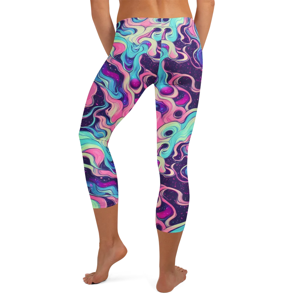 Nova Flow on Capri Leggings — Back