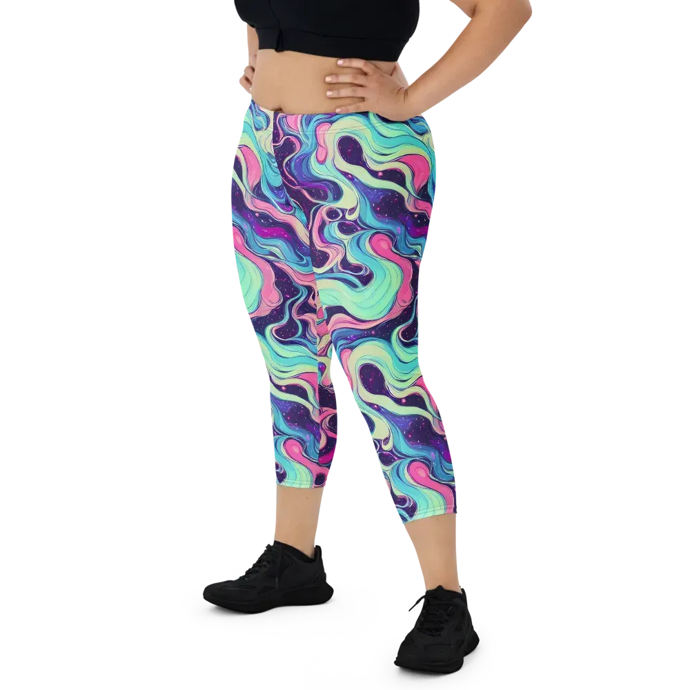 Nova Flow on Capri Leggings — Front