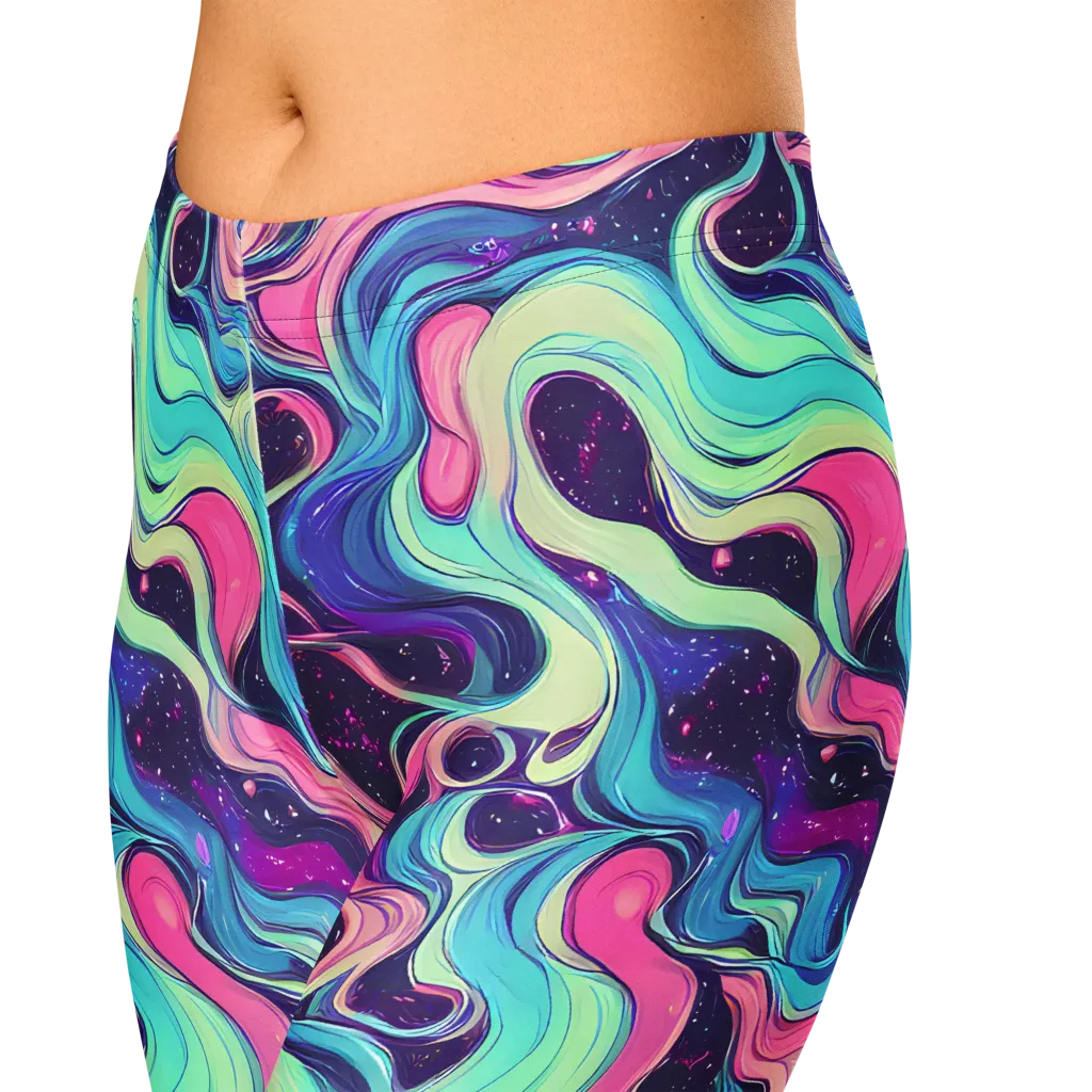Nova Flow on Capri Leggings — Zoomed-in