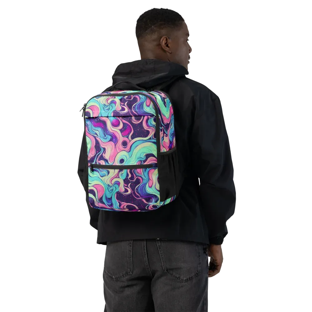 Nova Flow on Utility Backpack — Back