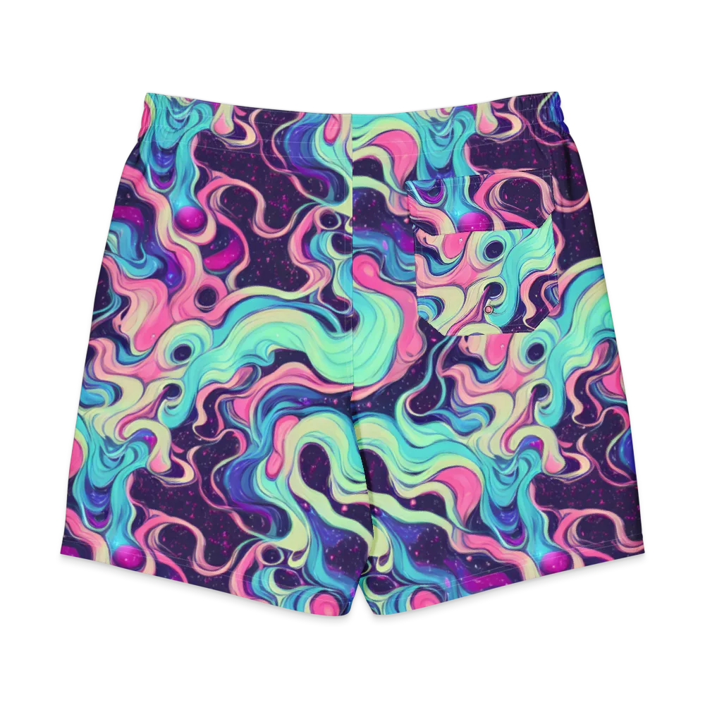 Nova Flow on Men's Board Shorts — Back