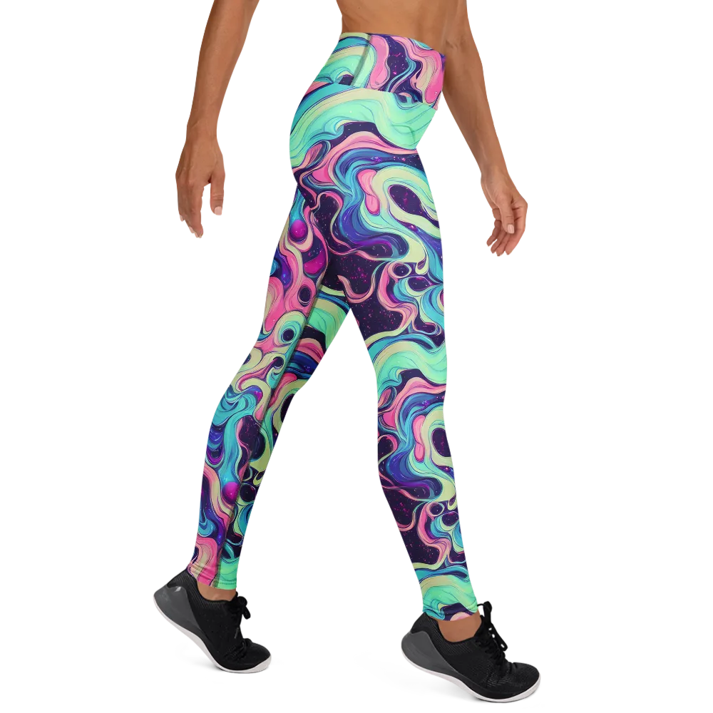 Nova Flow on Yoga Leggings — Right