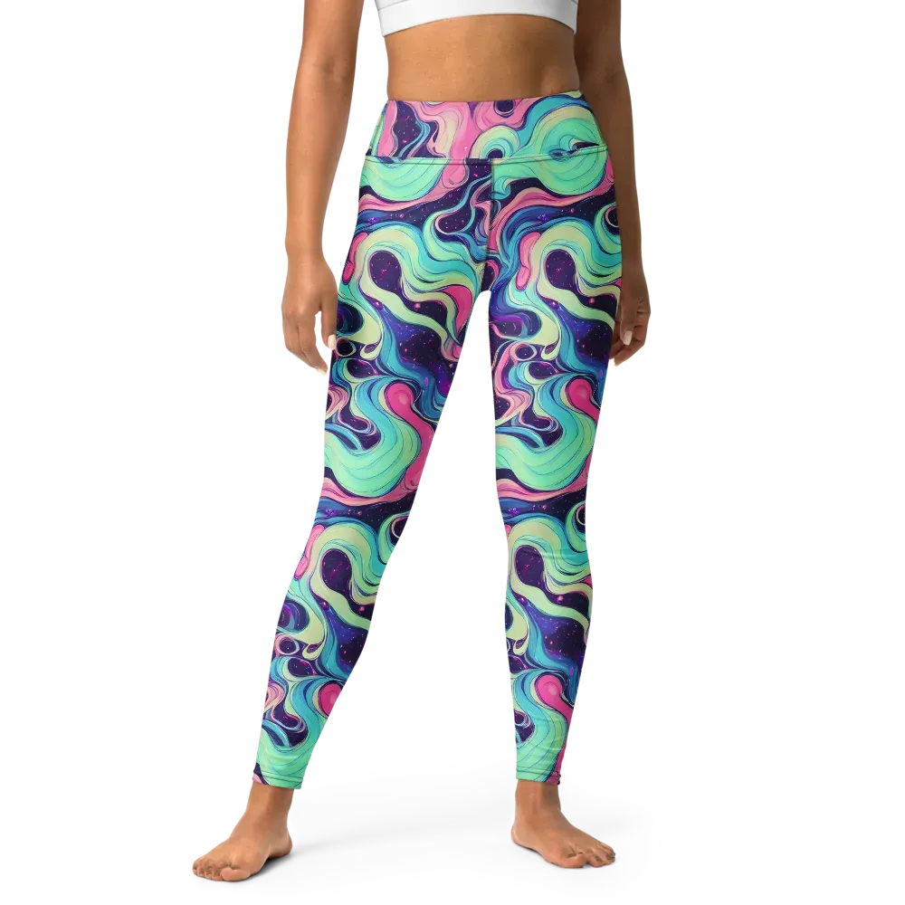 Nova Flow on Yoga Leggings — Front