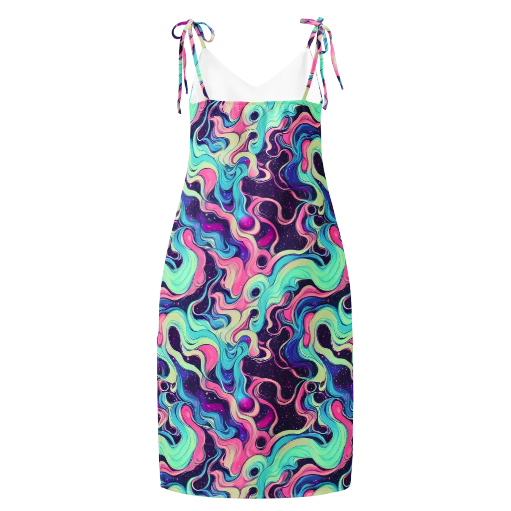Nova Flow on Slip Dress — Back
