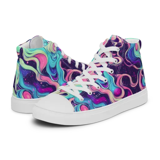 Nova Flow on a Men's High Top Canvas Shoes