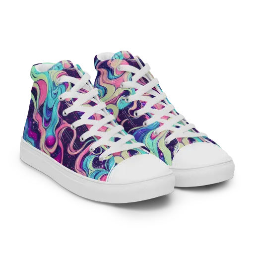 Nova Flow on a Women's High Top Canvas Shoes
