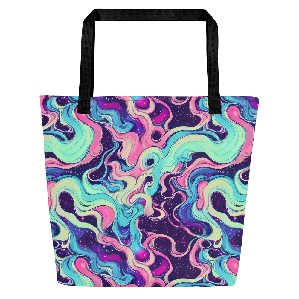 Nova Flow on Large Tote Bag W/ Pocket — Front