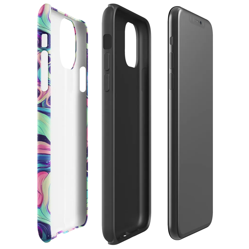 Nova Flow on Tough Case for iPhone® — Right