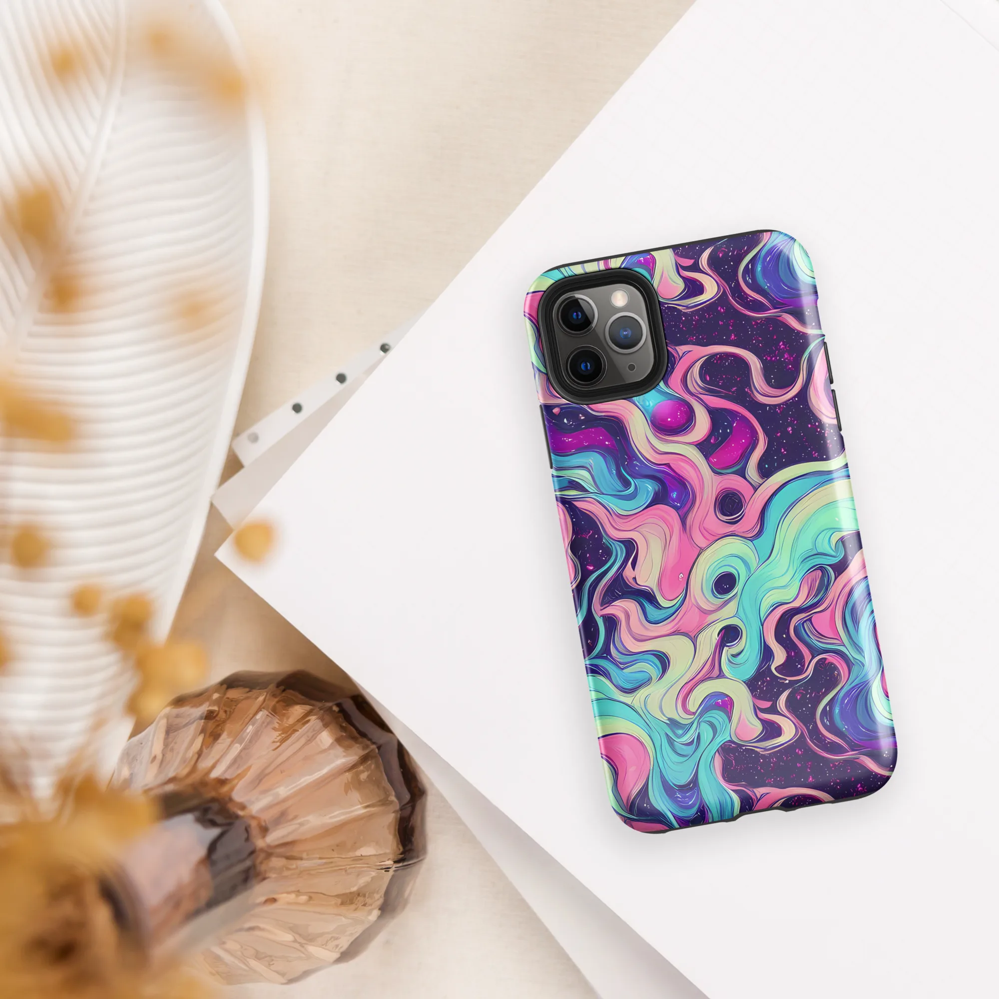 Nova Flow on Tough Case for iPhone® — Front