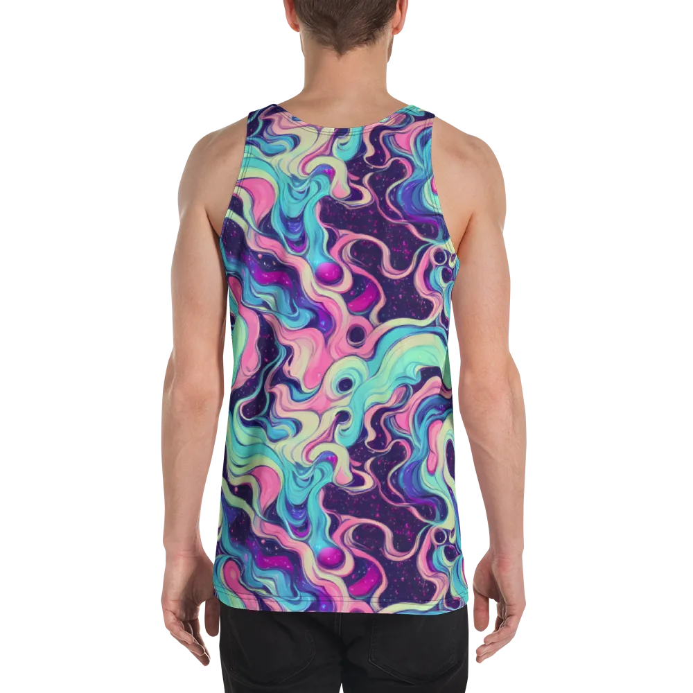 Nova Flow on Men's Tank Top — Back