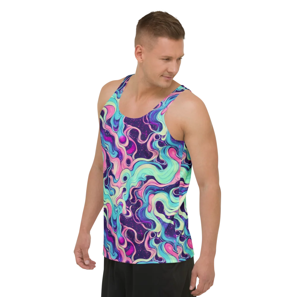 Nova Flow on Men's Tank Top — Left Front
