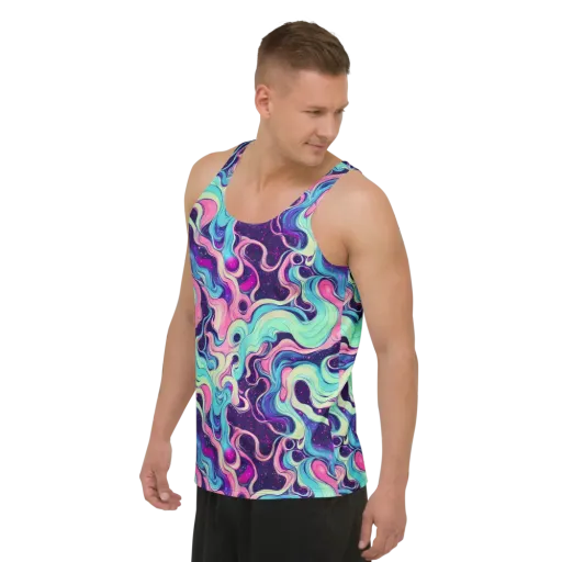 Nova Flow on a Men's Tank Top