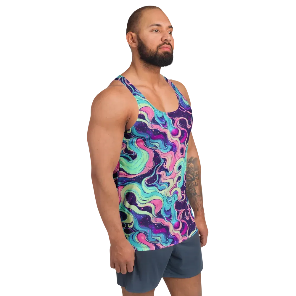 Nova Flow on Men's Tank Top — Right Front