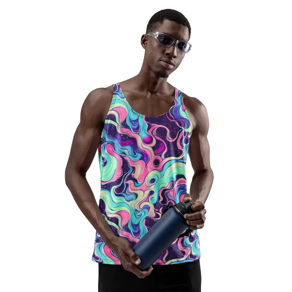 Nova Flow on Men's Tank Top — Front