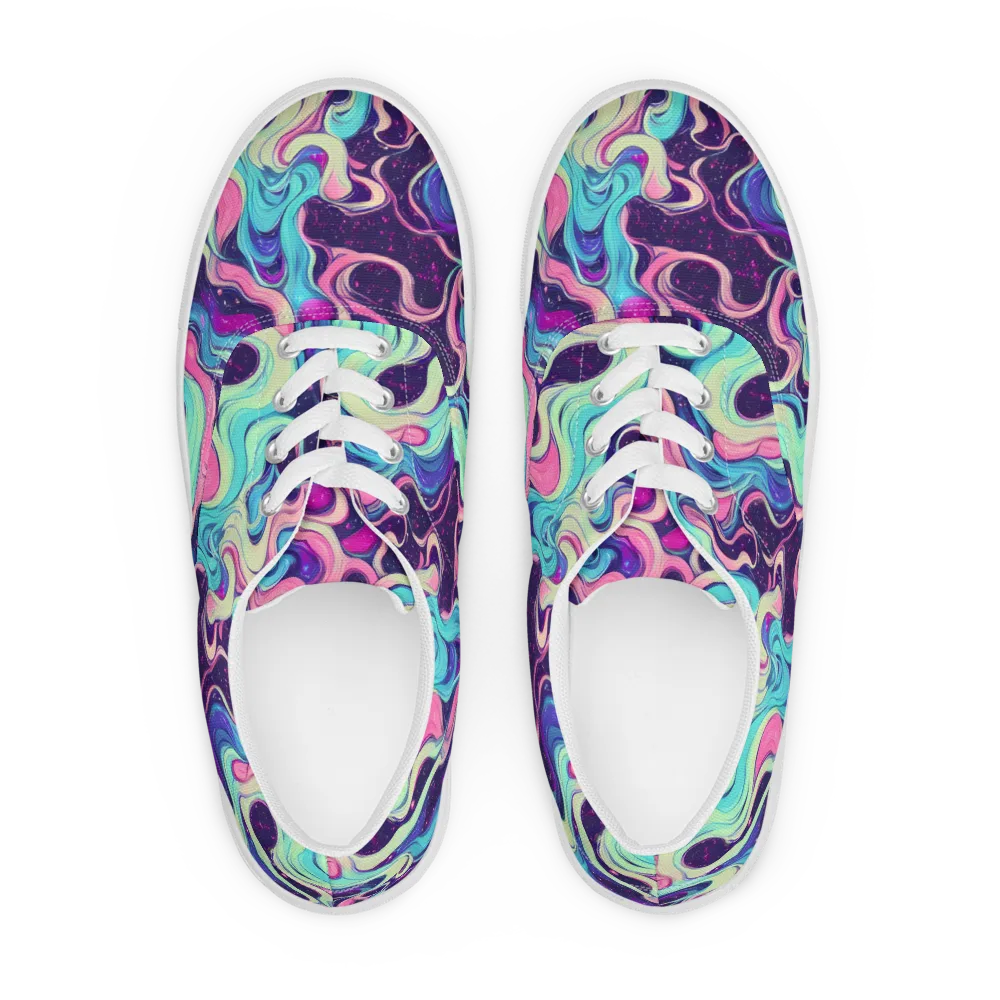 Nova Flow on Men's Lace-Up Canvas Shoes — Front