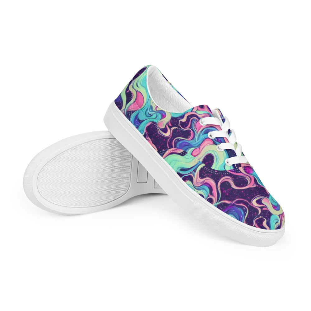 Nova Flow on Men's Lace-Up Canvas Shoes — Right Front