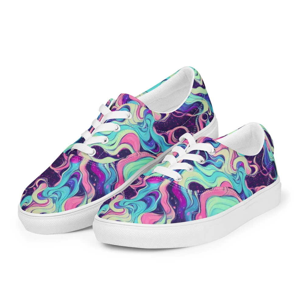 Nova Flow on Men's Lace-Up Canvas Shoes — Left Front