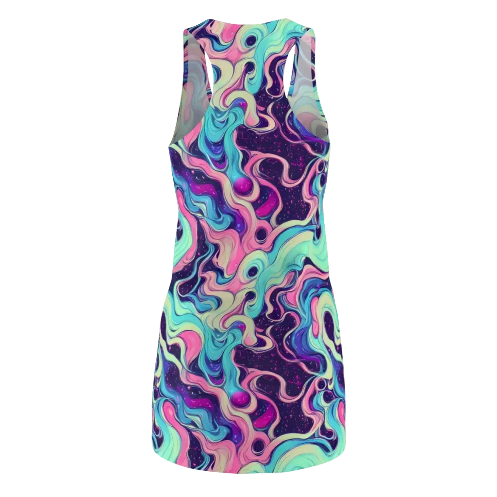 Nova Flow on Racerback Dress — Back
