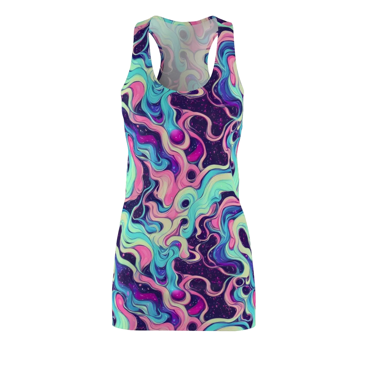 Nova Flow on Racerback Dress — Front