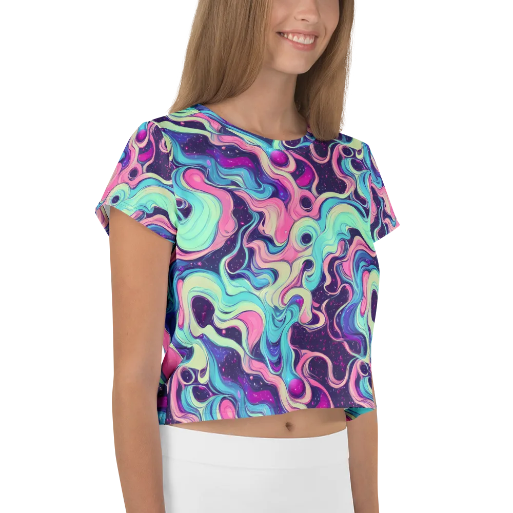 Nova Flow on Crop Tee — Right