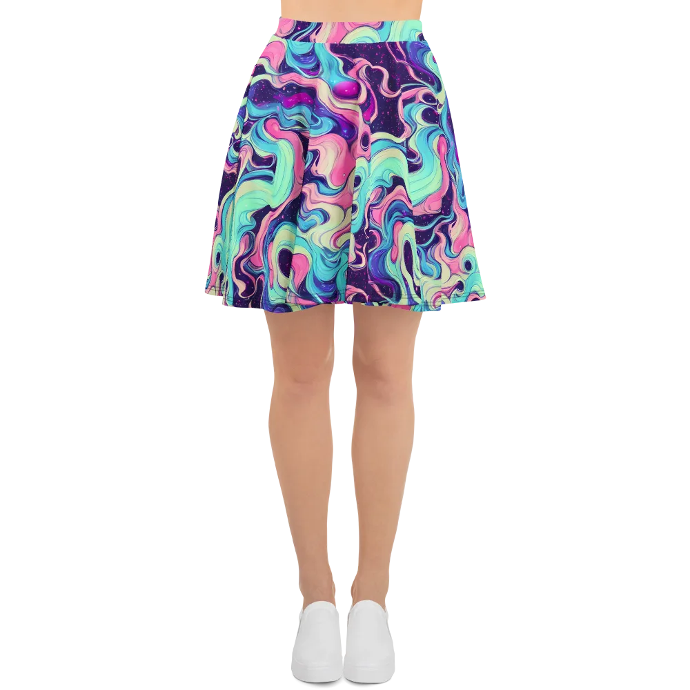 Nova Flow on Skater Skirt — Front