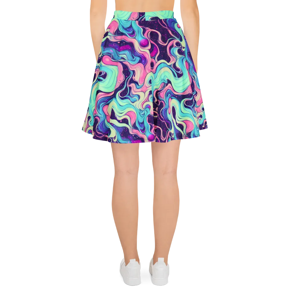 Nova Flow on Skater Skirt — Back