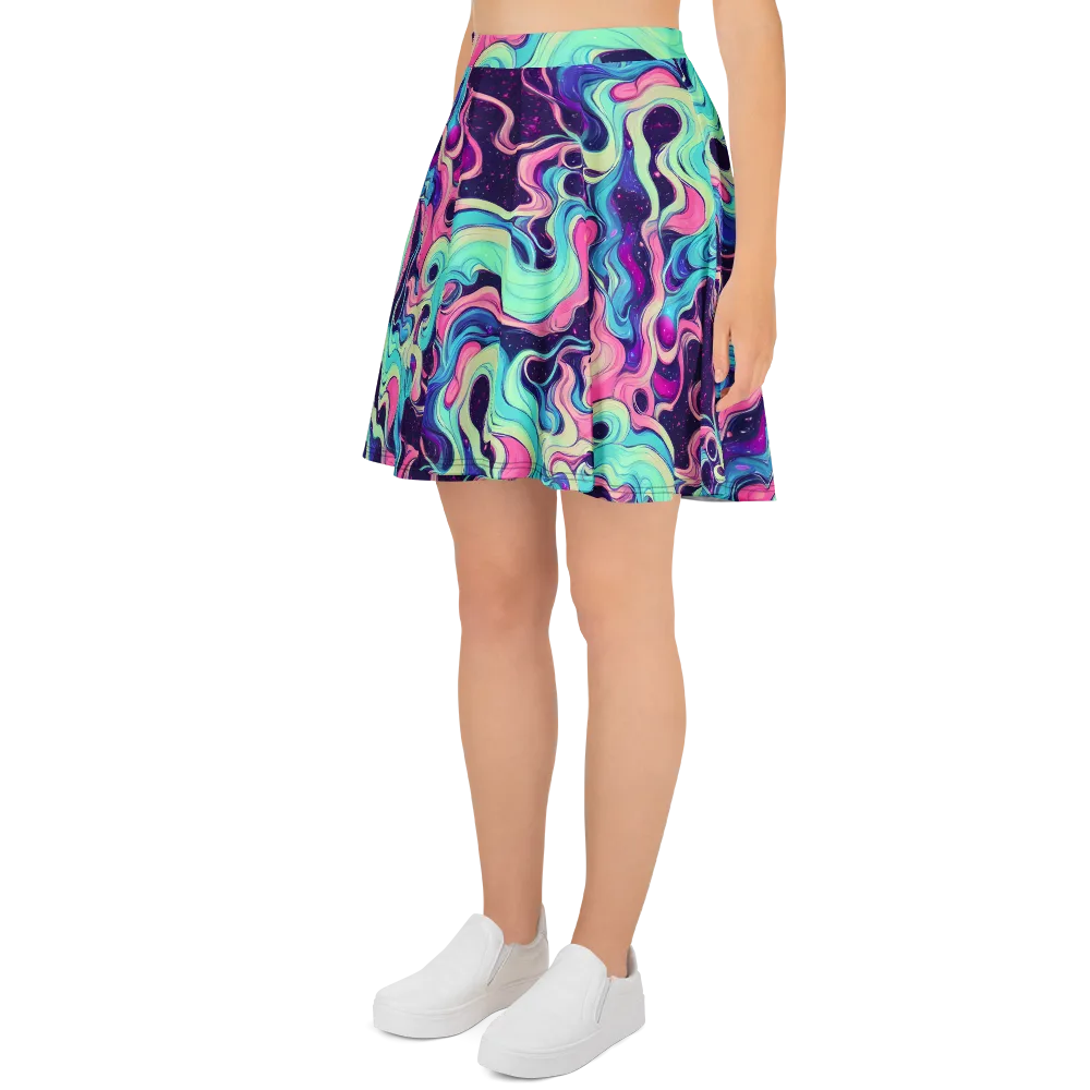Nova Flow on Skater Skirt — Left