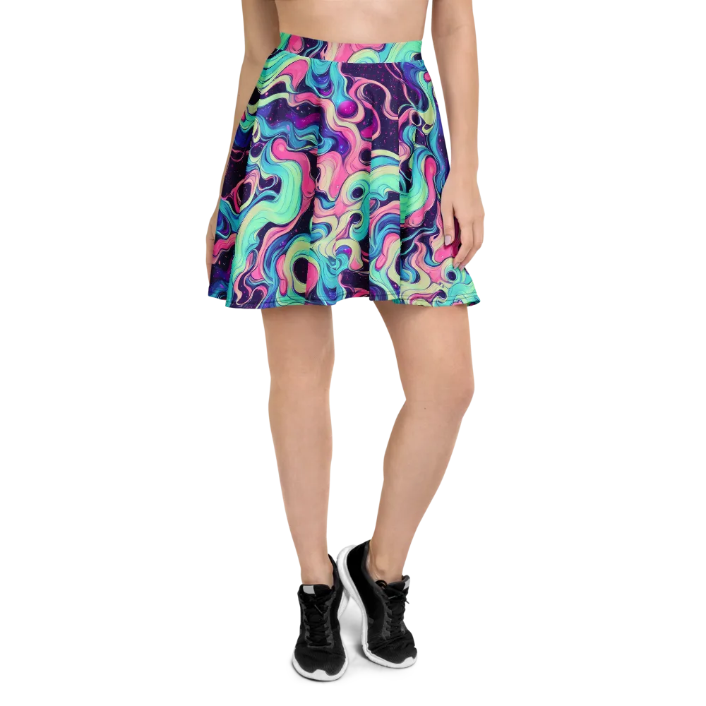 Nova Flow on Skater Skirt — Front