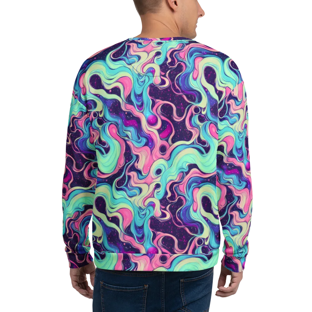 Nova Flow on Sweatshirt — Back