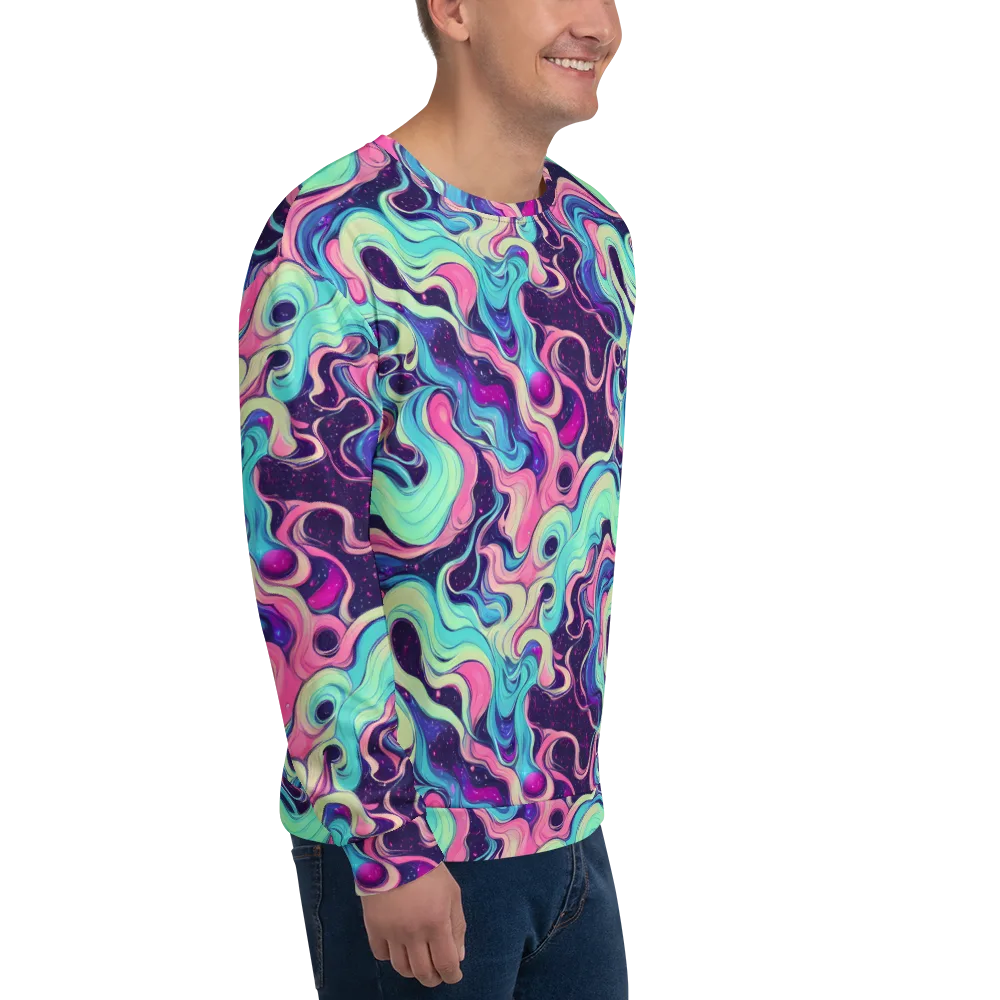Nova Flow on Sweatshirt — Right Front