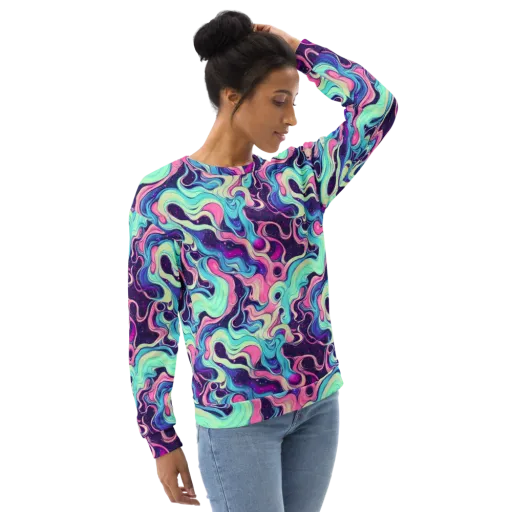 Nova Flow on a Sweatshirt