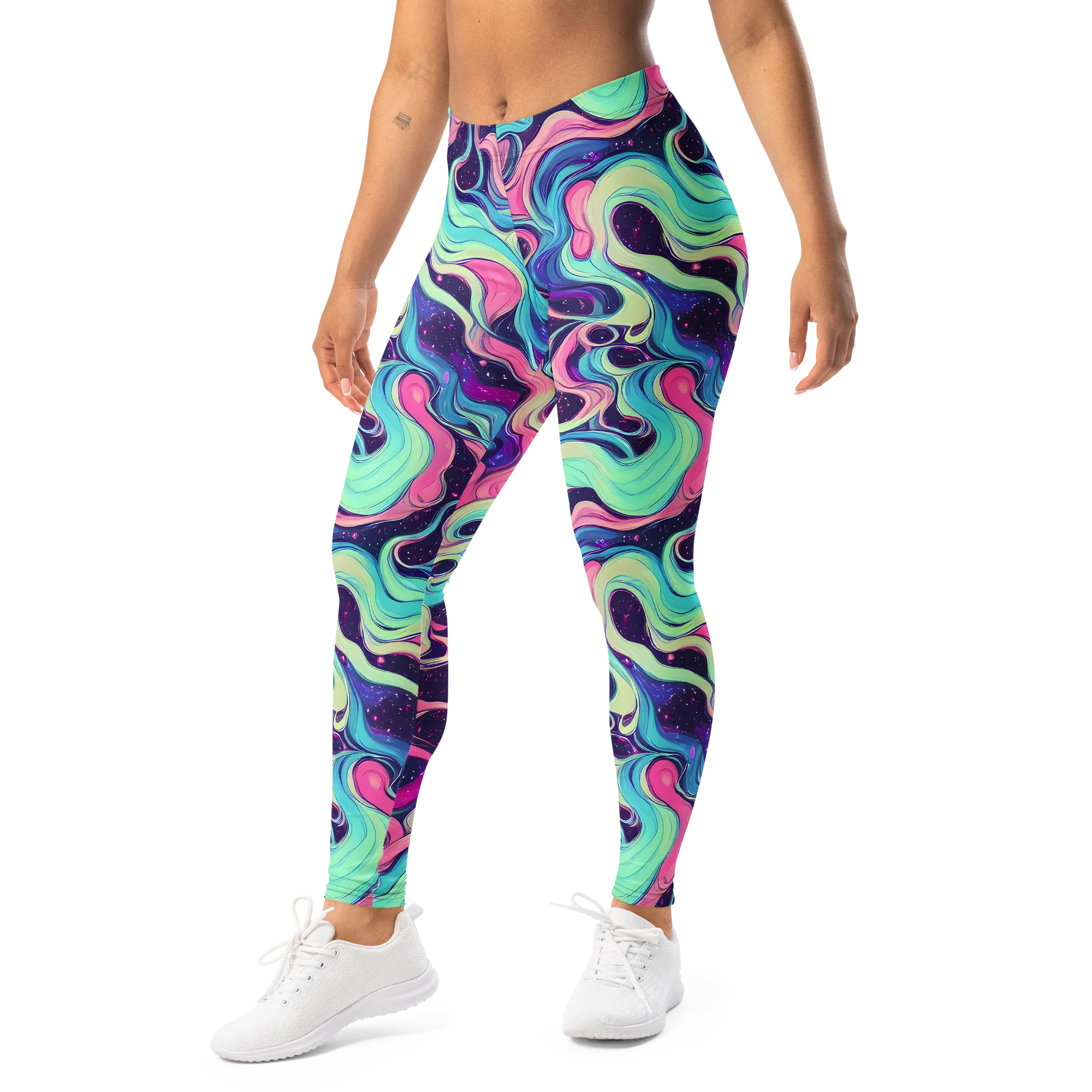 Nova Flow on Leggings — Left Front