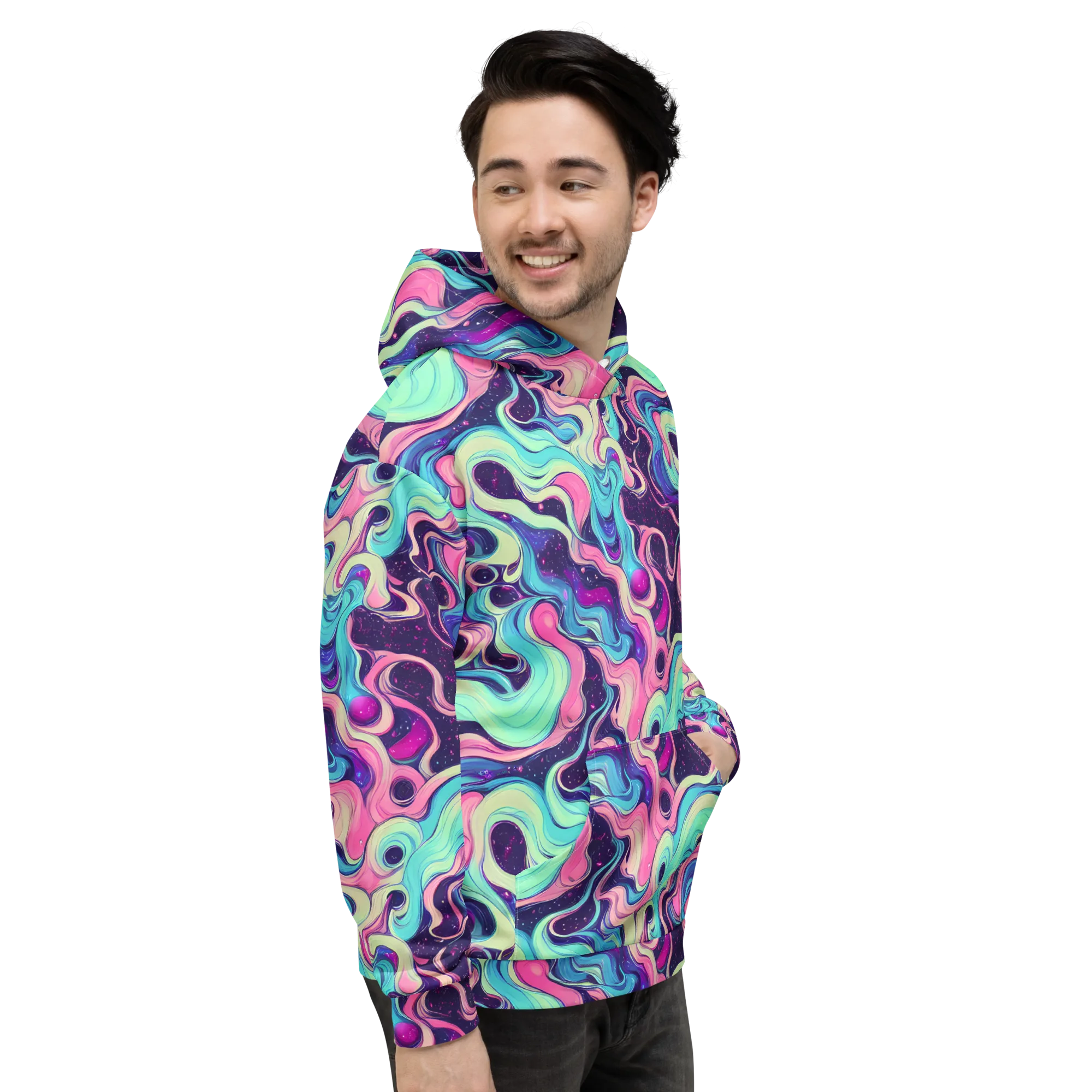 Nova Flow on Hoodie — Right