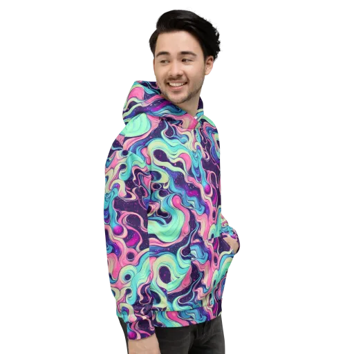 Nova Flow on a Hoodie