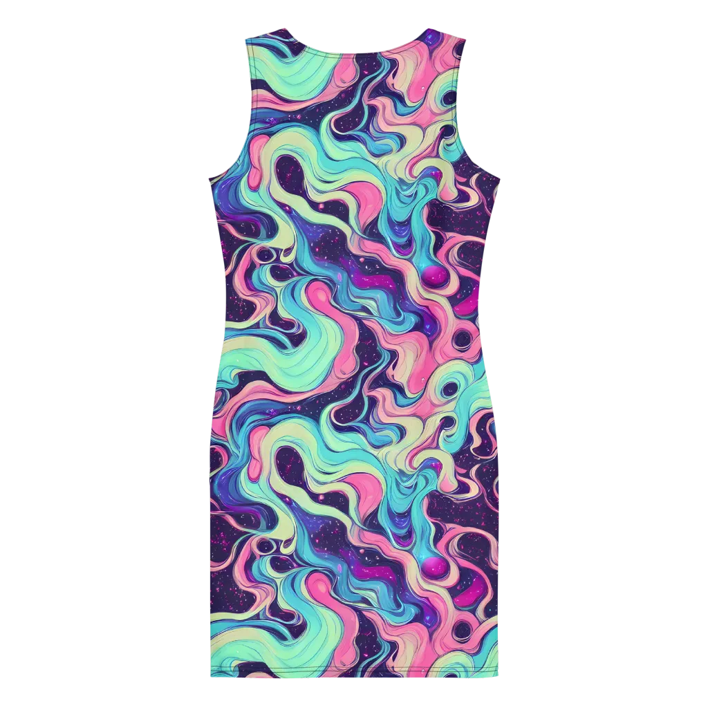 Nova Flow on Bodycon Dress — Back