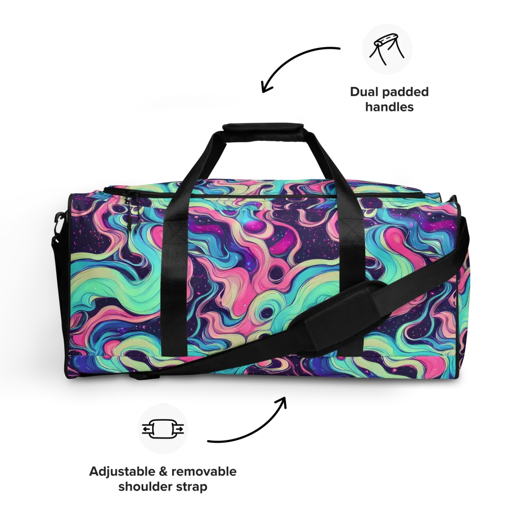 Nova Flow on Duffle Bag — Front
