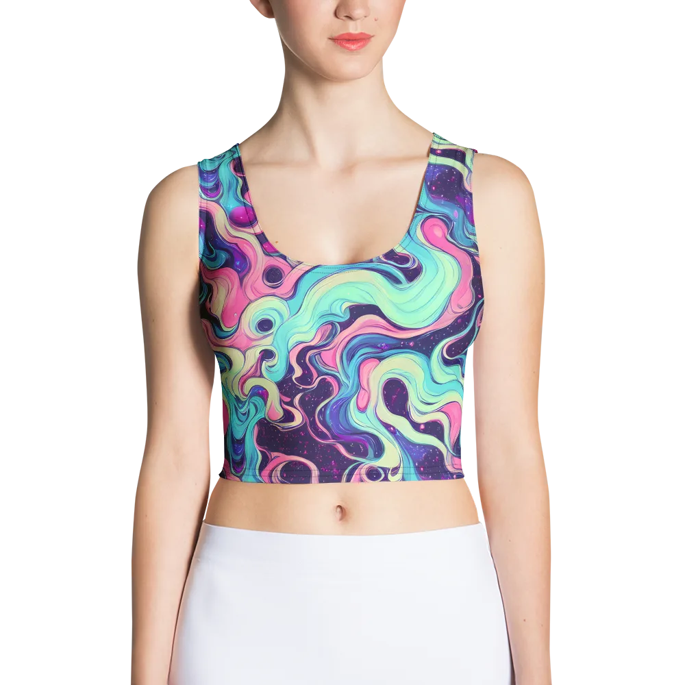 Nova Flow on Crop Top — Front