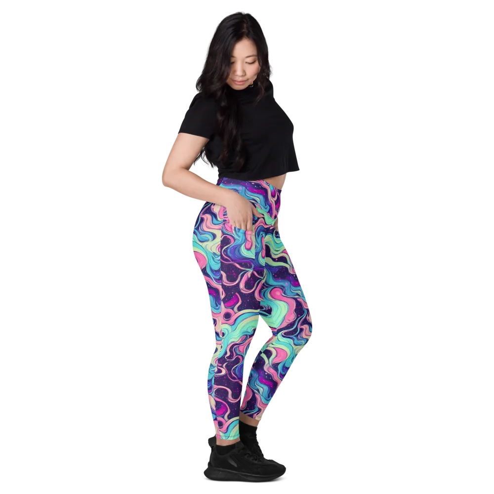Nova Flow on Leggings with Pockets — Right