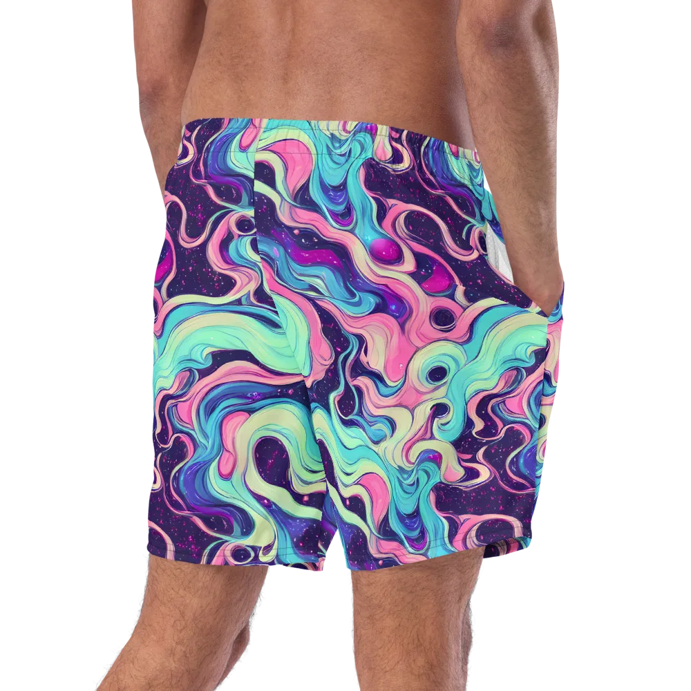 Nova Flow on Swim Trunks — Right Back