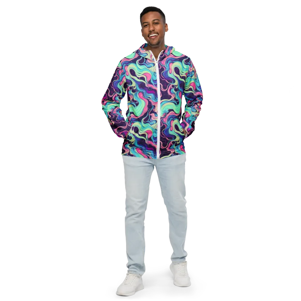 Nova Flow on Men's Windbreaker — Front