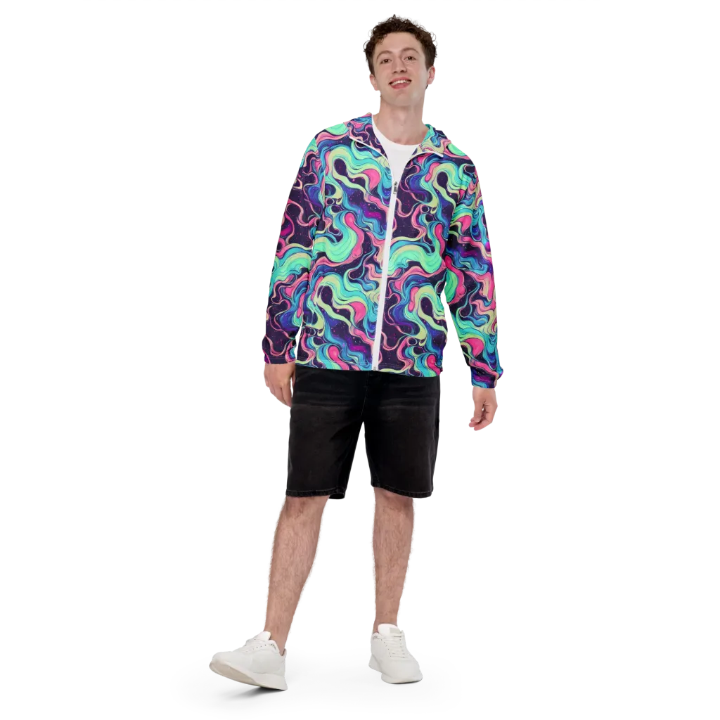 Nova Flow on Men's Windbreaker — Front