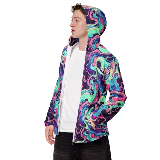 Nova Flow on a Men's Windbreaker