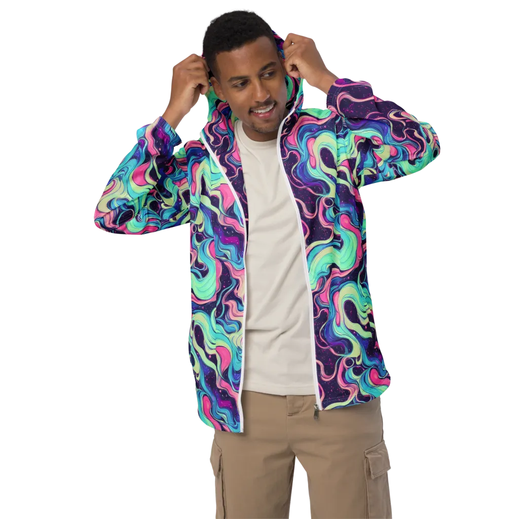 Nova Flow on Men's Windbreaker — Front