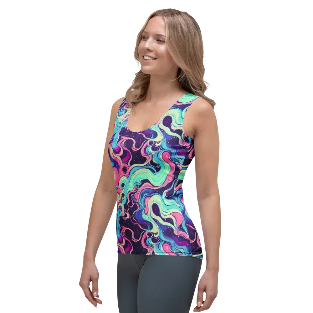Nova Flow on Women's Tank Top — Left Front