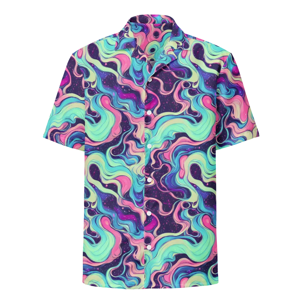 Nova Flow on Button Shirt — Front