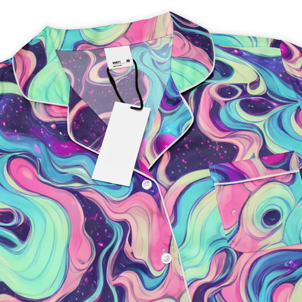 Nova Flow on Women's Short Sleeve Pajama Top — Product details
