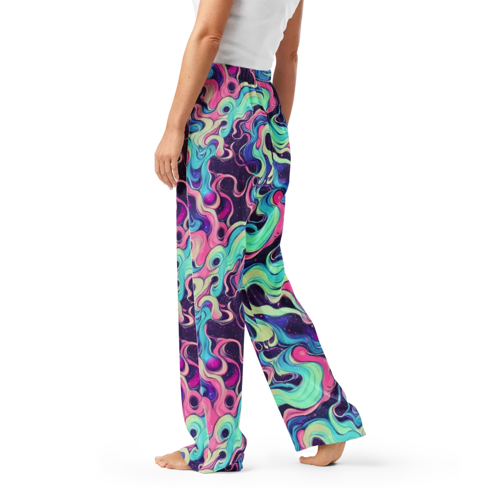 Nova Flow on Women's Pajama Pants — Left